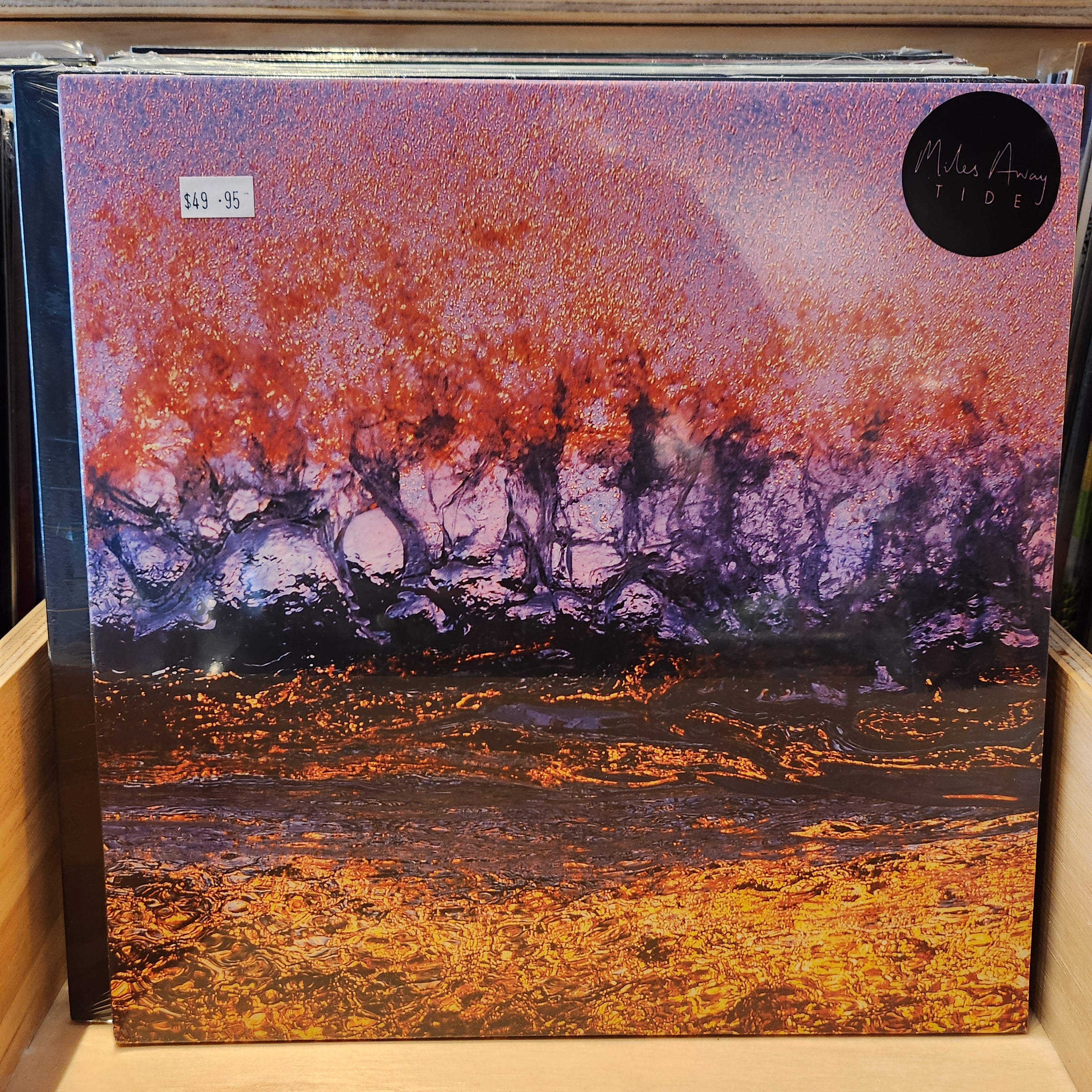 Miles Away Tide Vinyl LP - Limited Edition Record for Music Collectors & Audiophiles - Perfect for Home Listening & Gifting