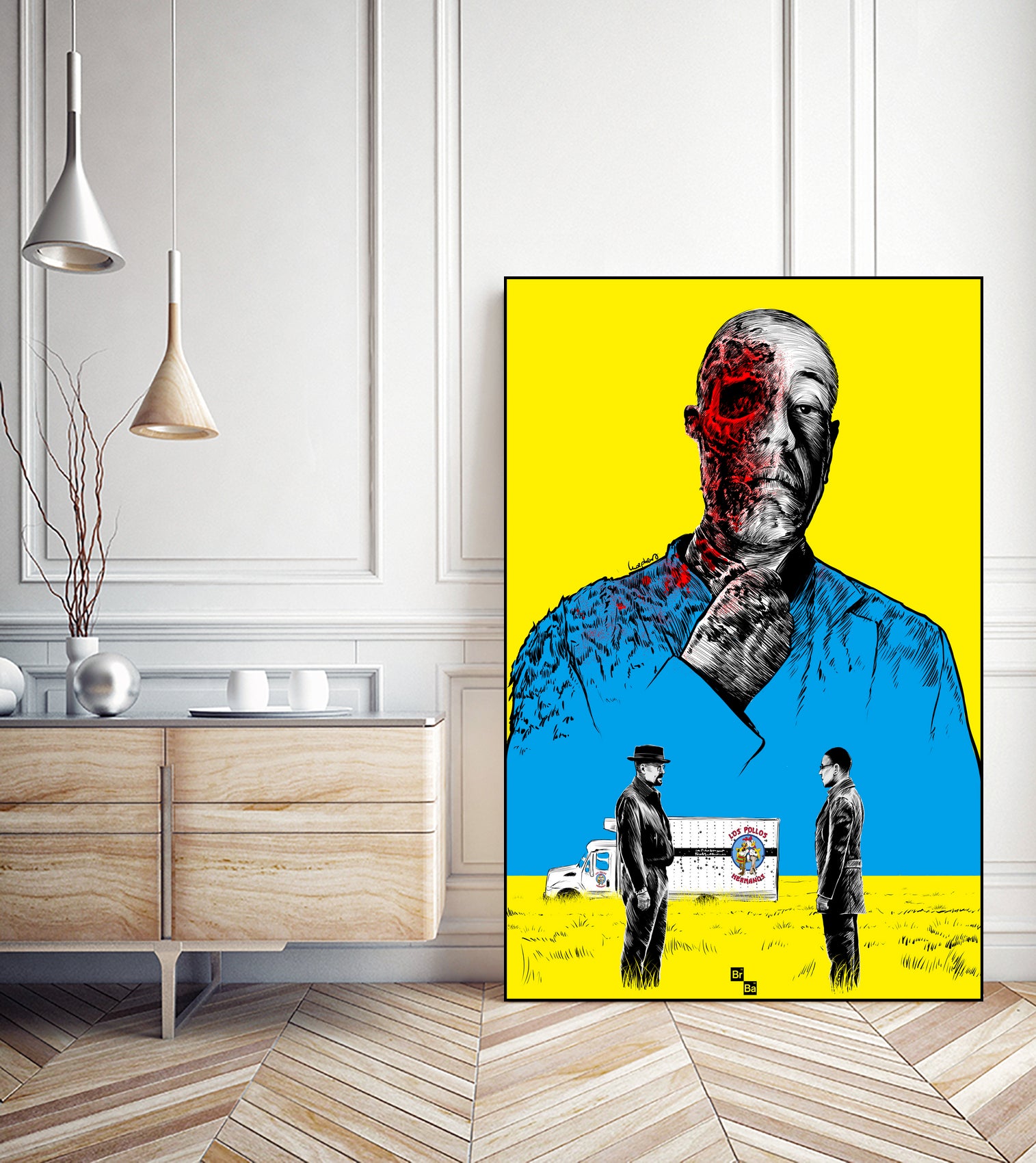 Breaking Bad Gus Fring Action Figure - Collectible TV Show Merchandise for Fans - Perfect for Display, Gifts, and Themed Parties