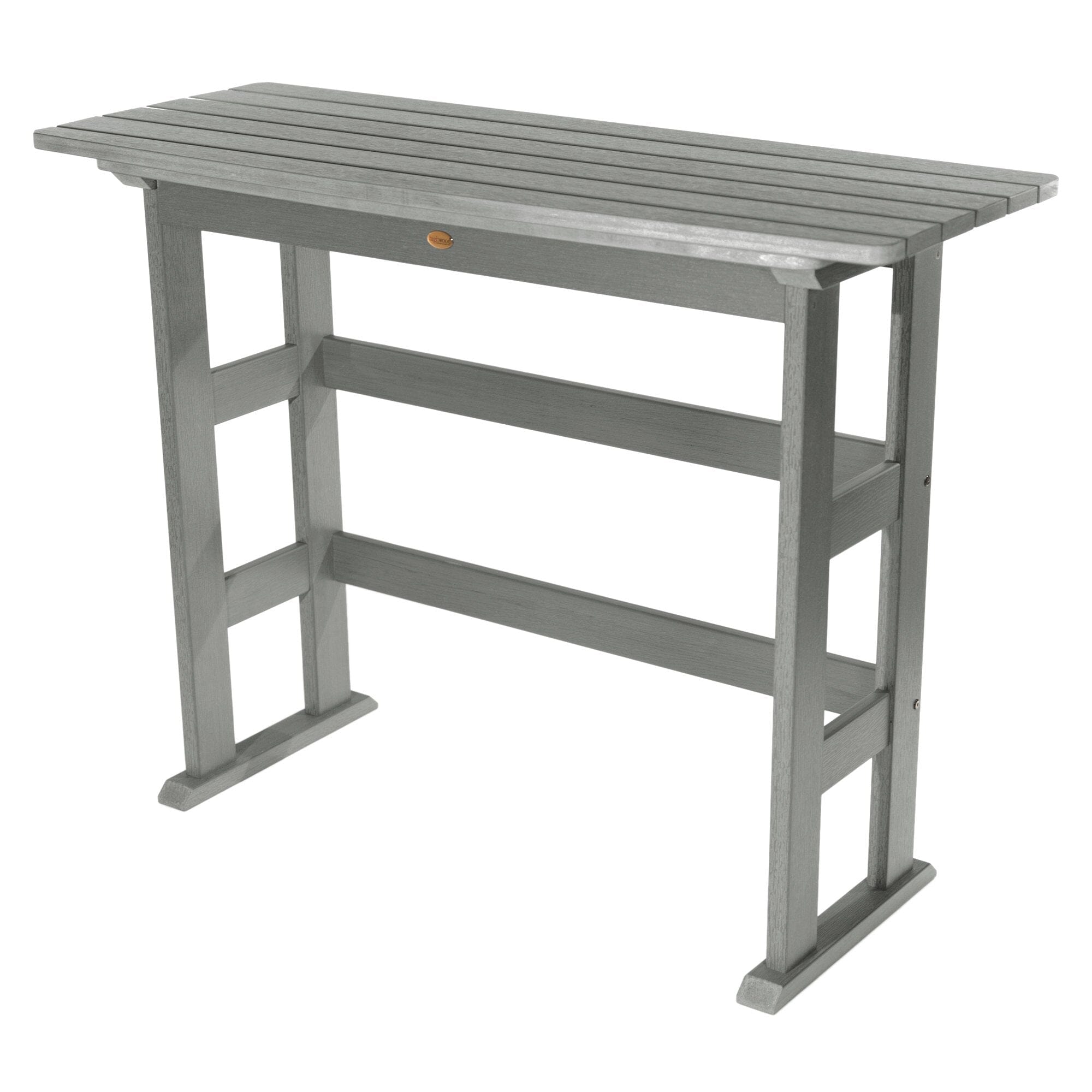 Refurbished Lehigh Bar Height Balcony Table - Outdoor Bistro Set for Patio, Deck & Small Spaces - Perfect for Coffee, Dining & Relaxing