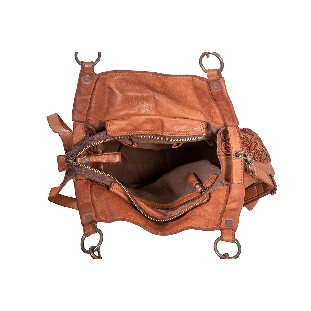 Myra Bag Western Style Leather Shoulder Purse for Women - Perfect for Casual Outings, Travel & Everyday Use