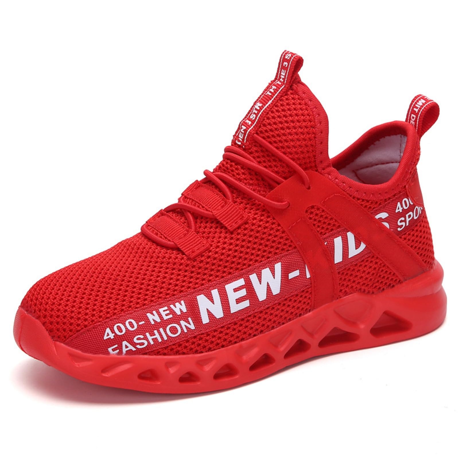Breathable Double Mesh Sports Shoes for Boys and Girls - Lightweight Running & Training Shoes for Kids - Perfect for School, Gym, and Outdoor Activities