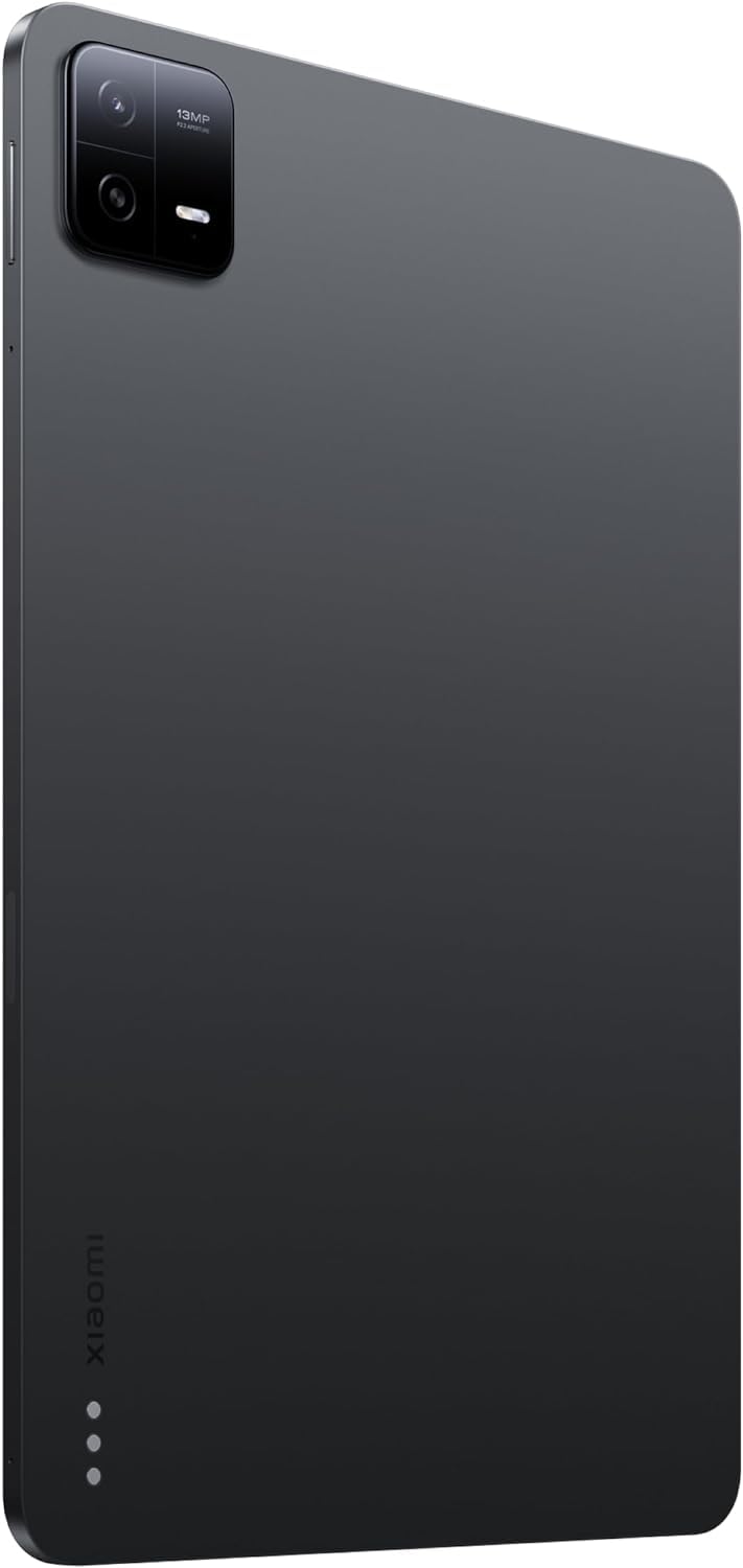 Xiaomi Pad 6 11-inch Android Tablet - 144Hz 2.8K WQHD Display, Snapdragon 870 Processor, 8GB RAM 256GB Storage, Quad Speakers, 8840mAh Battery with 33W Fast Charging - Graphite Gray | Perfect for Gaming, Streaming & Productivity