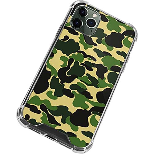 Skinit Clear Protective Phone Case for iPhone 12 Pro Max - Green Street Camo Design | Slim Fit, Scratch Resistant Cover | Perfect for Outdoor Activities, Travel & Daily Use
