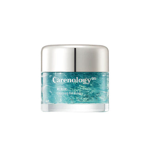 Carenology95 RE:BLUE Cleansing Gel Balm 80ml - Gentle Exfoliating Face Wash for Sensitive Skin | Perfect for Daily Skincare Routine & Makeup Removal
