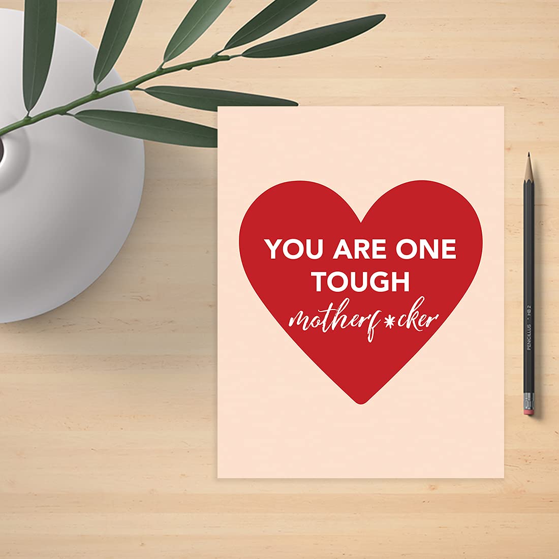 Funny Get Well Soon Card - 8.5x11 Inch Humorous Greeting Card with Envelope - Perfect for Cheering Up Loved Ones