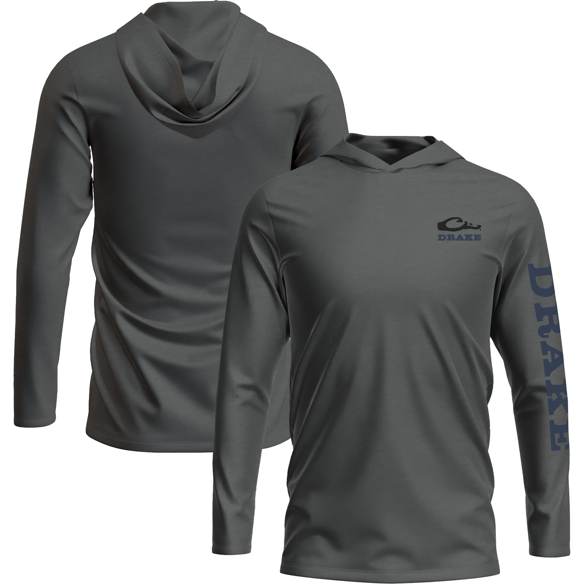 Custom Logo Long Sleeve Hoodie T-Shirt for Men & Women - Soft Cotton Pullover Sweatshirt for Branding, Team Uniforms, and Casual Wear