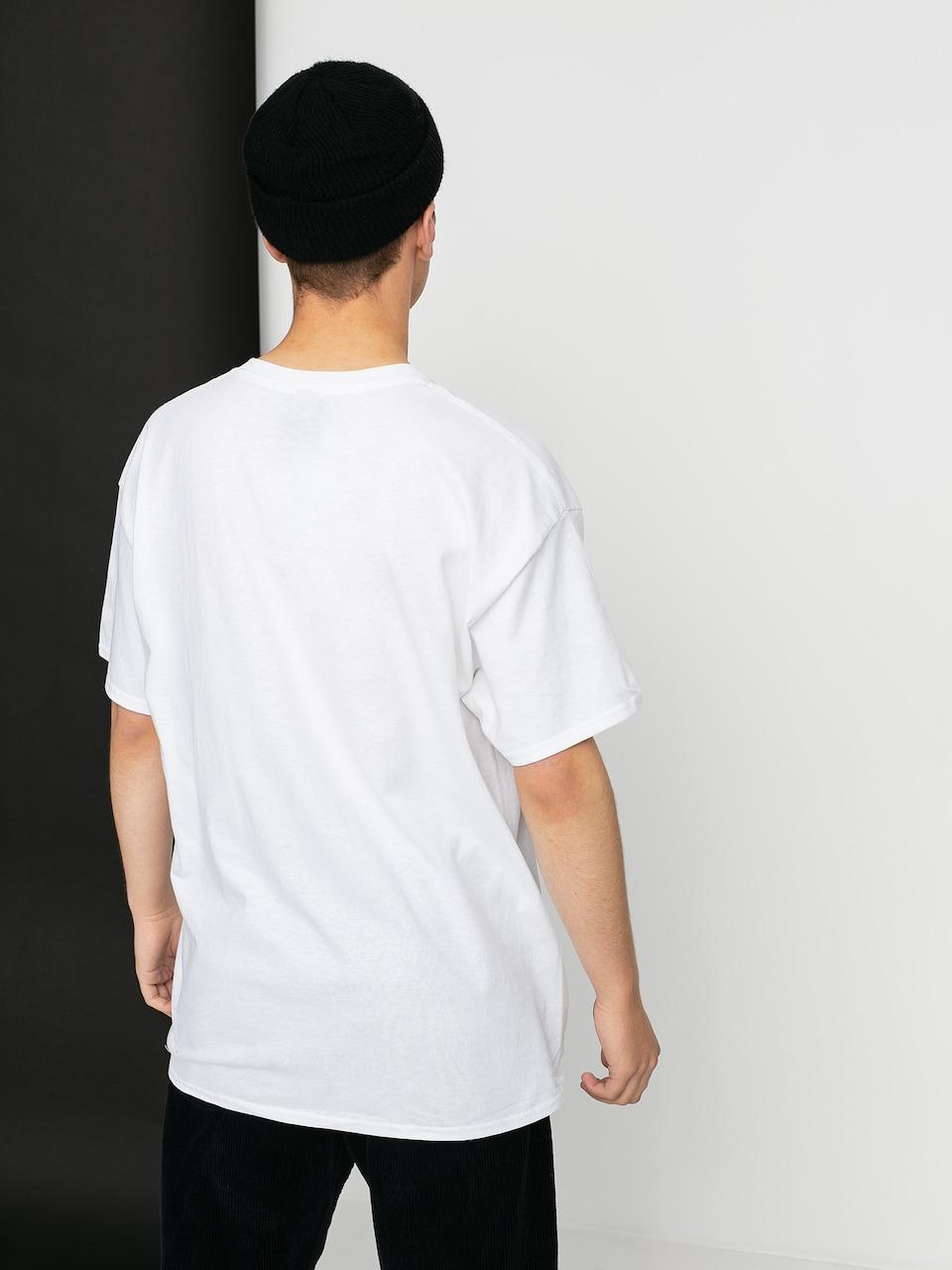 Thrasher Flame White T-Shirt - Men's Graphic Tee for Skateboarding & Streetwear Fashion | Perfect for Casual Wear, Concerts, and Urban Style