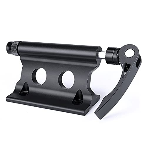 1pc Universal Quick Release Bike Fork Mount Rack - Black Roof & Trunk Carrier for Vehicles, Trucks, Pickups, Trailers & Vans | Secure Bike Transport for Road Trips & Outdoor Adventures