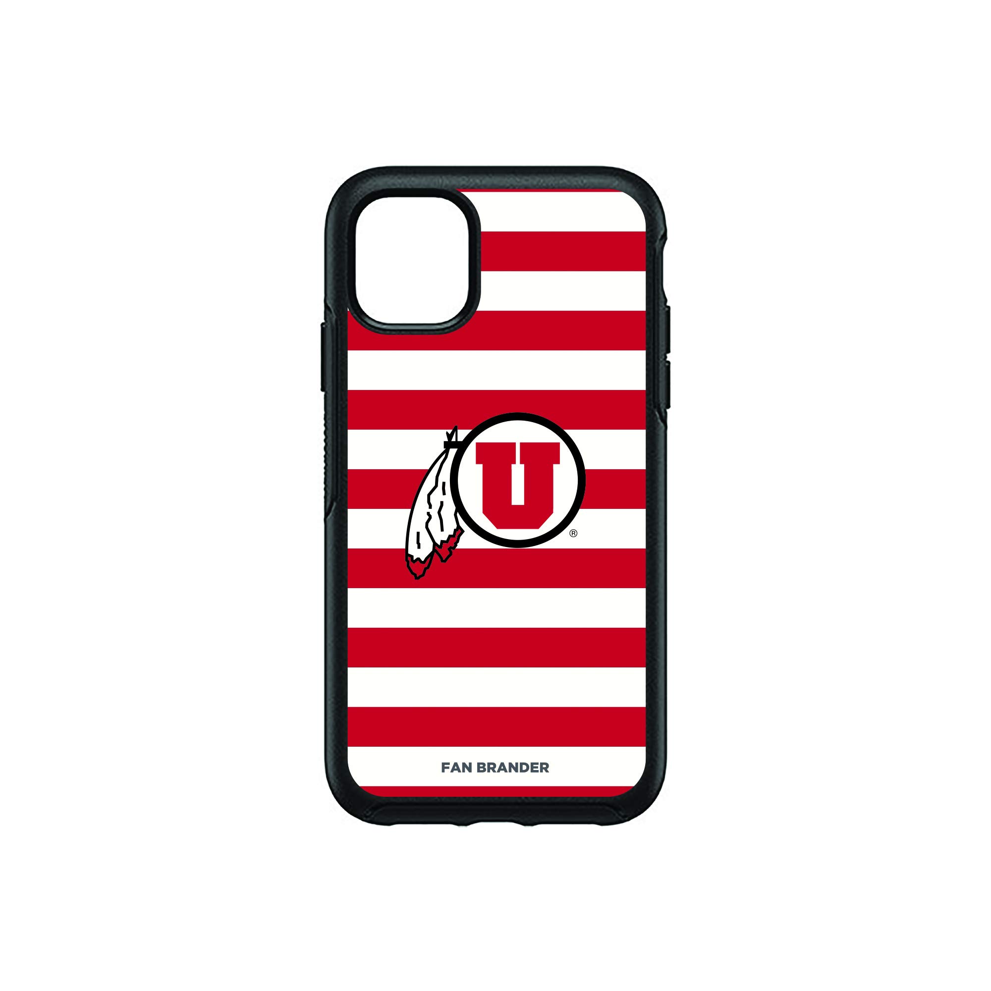 NCAA OtterBox Symmetry iPhone Case - Stripes Design for Sports Fans