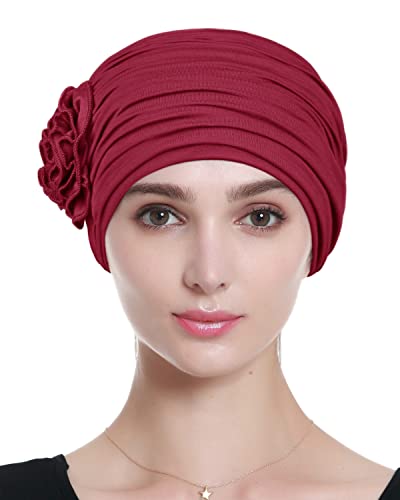Stylish Chemotherapy Head Wrap Caps for Women - Soft Comfortable Headwear for Cancer Patients - Perfect for Everyday Wear, Outdoors & Relaxation