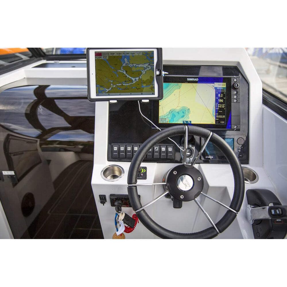 Scanstrut RLS-508-405 ROKK Mini Tablet Mount with Strong Suction Cup Base - Perfect for Boating, Kayaking & RV Travel