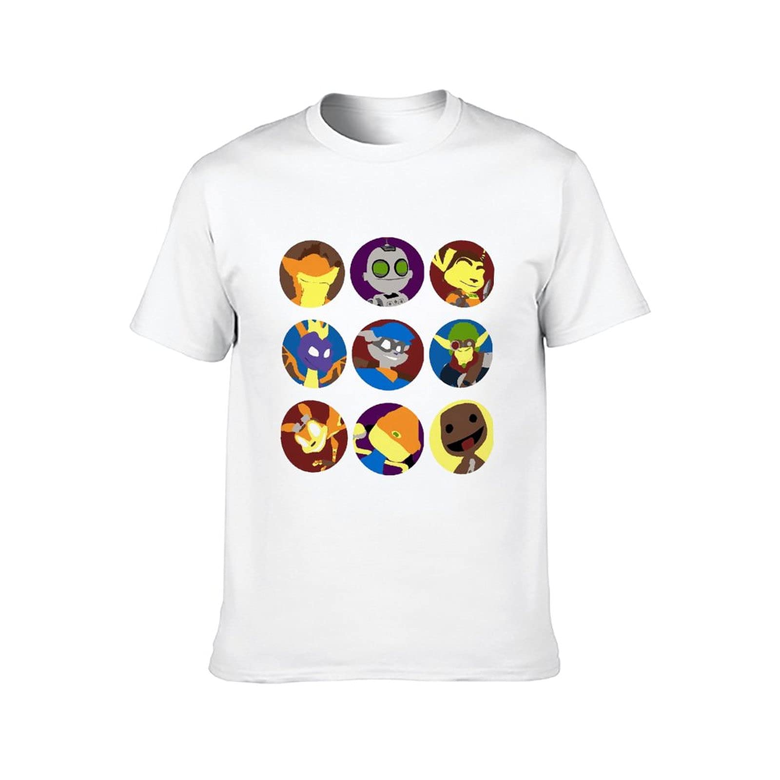 Vintage 90s Cartoon Character T-Shirt for Men - 100% Cotton Retro Graphic Tee - 80s Nostalgic Gift for Fans - Perfect for Casual Wear, Cosplay & Collectors