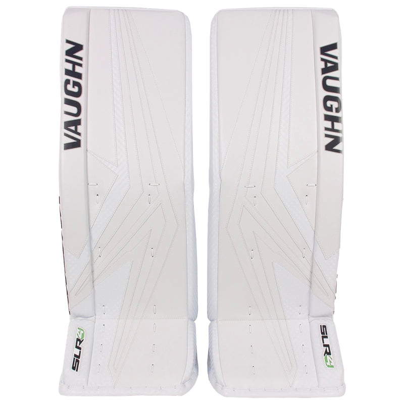 Vaughn SLR4 Intermediate Hockey Goalie Leg Pads - Lightweight Protection for Ice Hockey Goalies - Perfect for Practice & Games