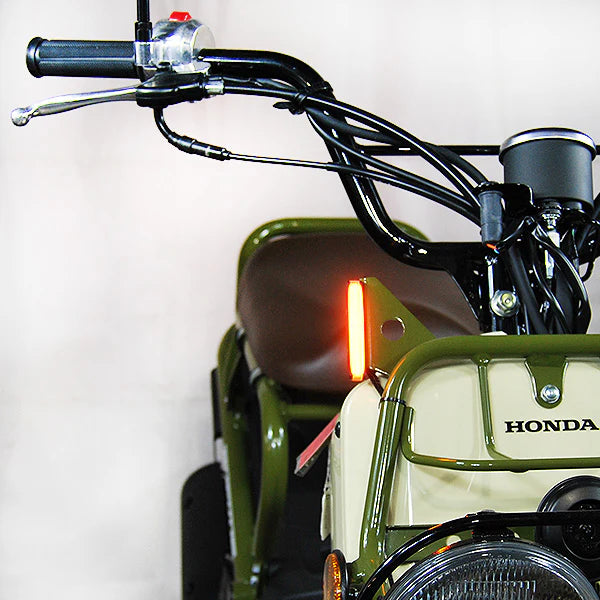 Honda Ruckus Front Turn Signals for 2003-Present Models - LED Motorcycle Indicators for Enhanced Visibility & Safety - Perfect for Urban Commuting & Night Riding