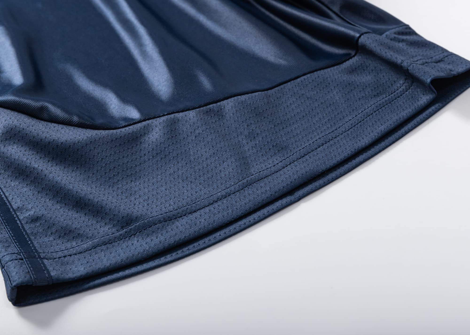 **Men's Basketball Shorts with Deep Pockets - Breathable Running & Gym Training Shorts with Drawstring Waist - Perfect for Sports, Workouts & Casual Wear**
