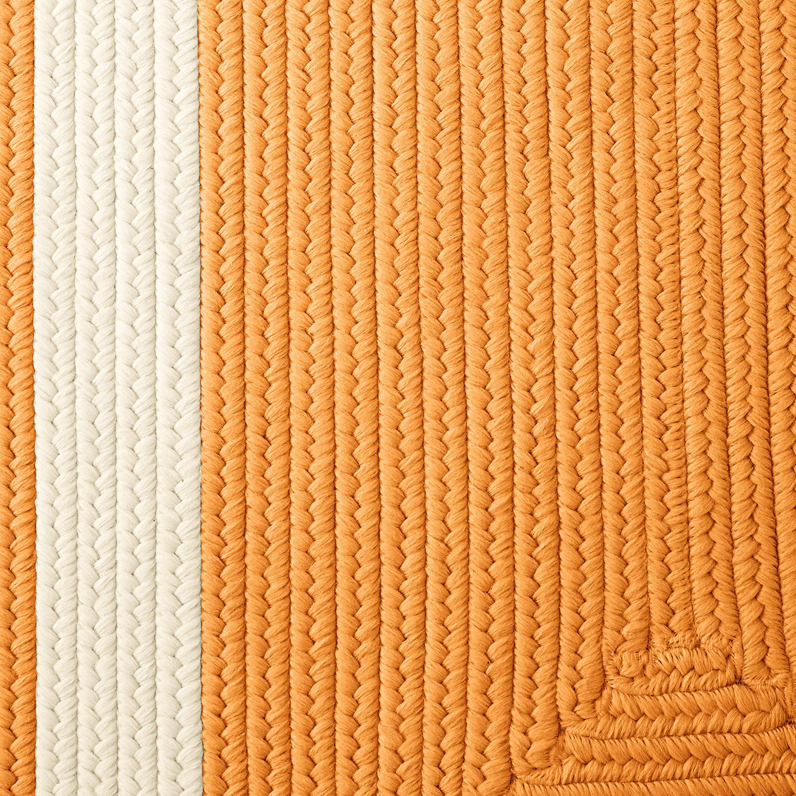 La Playa Rugs 4x6 Feet Tangerine Orange Area Rug - Soft & Durable for Living Room, Bedroom, or Office Decor