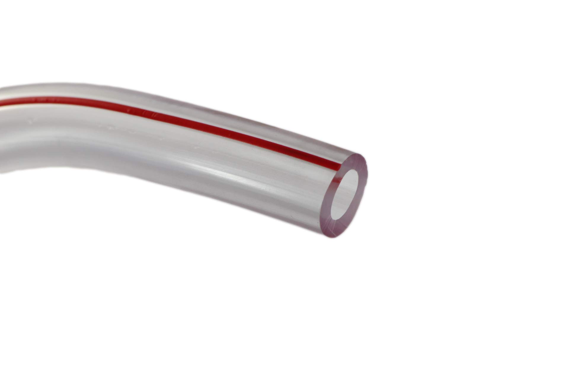 Melasty 8 Ft Transparent Food Grade Milk Hose for Cow & Goat Milking Machines - 1/2 Inch ID, BPA-Free Dairy Tubing - Perfect for Farm Use, Homestead Milking & Veterinary Applications