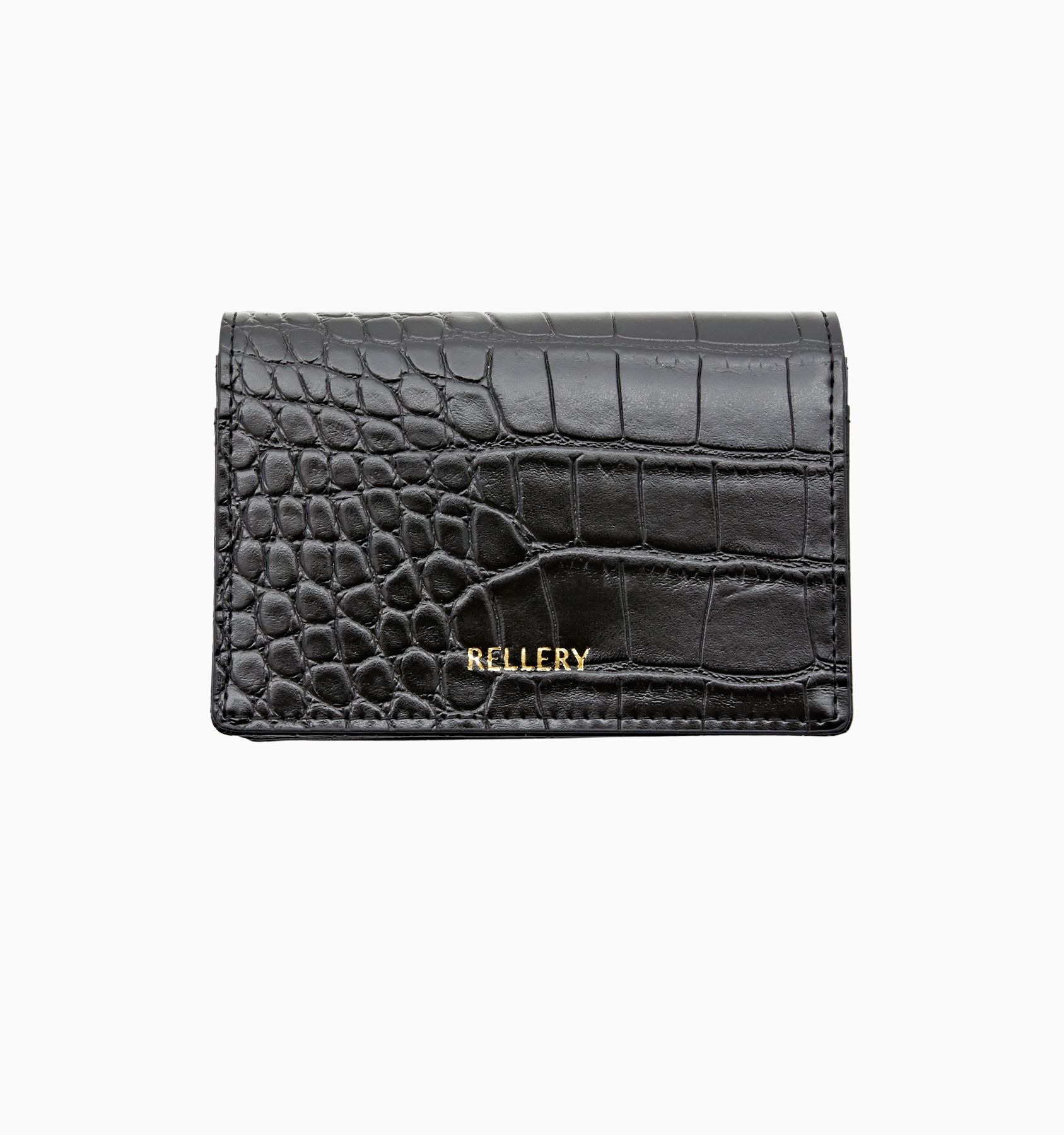 Premium Essentials Card Holder in Midnight Black - Slim RFID Blocking Wallet for Men & Women - Perfect for Travel, Business, and Everyday Use