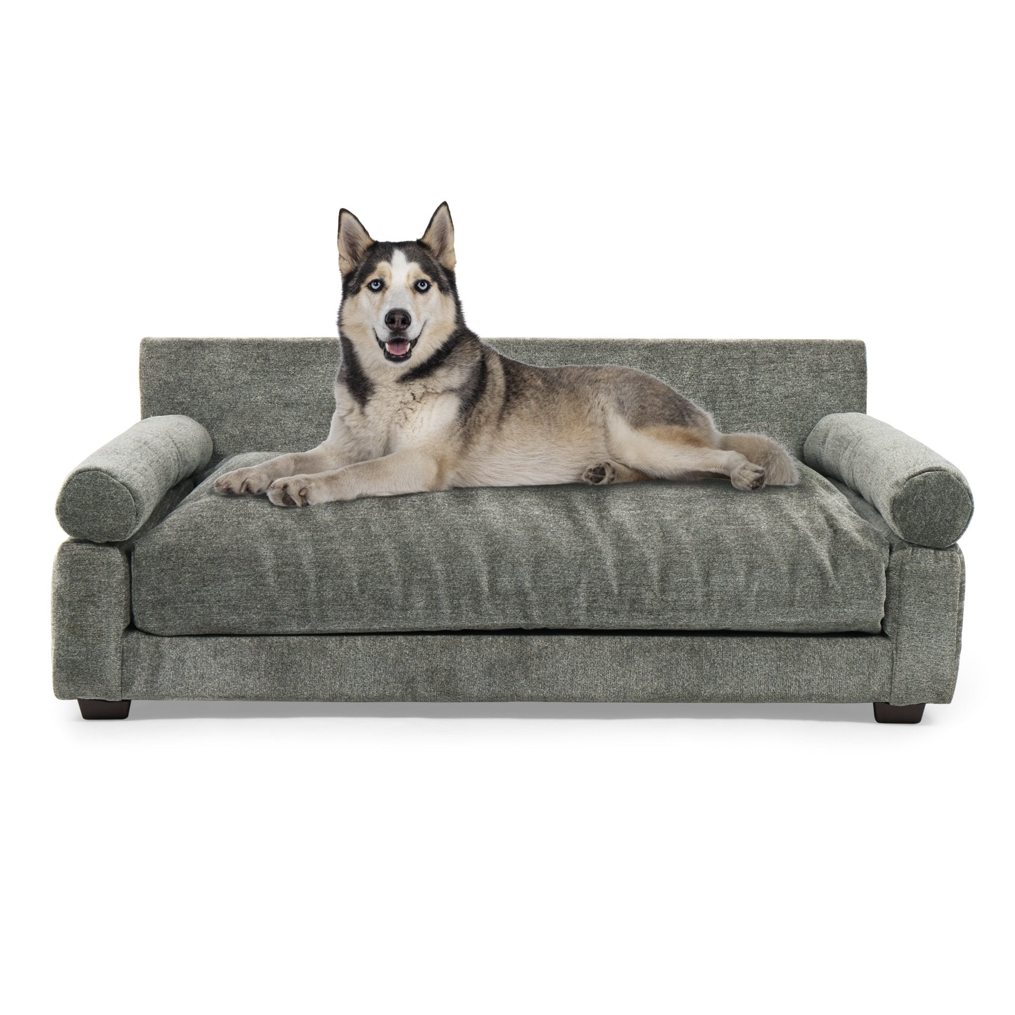 Club Nine Pets Blake Orthopedic Dog Bed - Charcoal Gray Memory Foam Support for Large Dogs | Perfect for Arthritis & Joint Pain Relief | Ideal for Bedroom, Living Room & Kennel Use