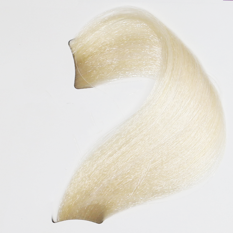 Fanola No Yellow Colour Ice Anti-Yellow Super Lightener S.1202 100ml - Professional Hair Toner for Blonde & Gray Hair, Salon-Quality Results at Home