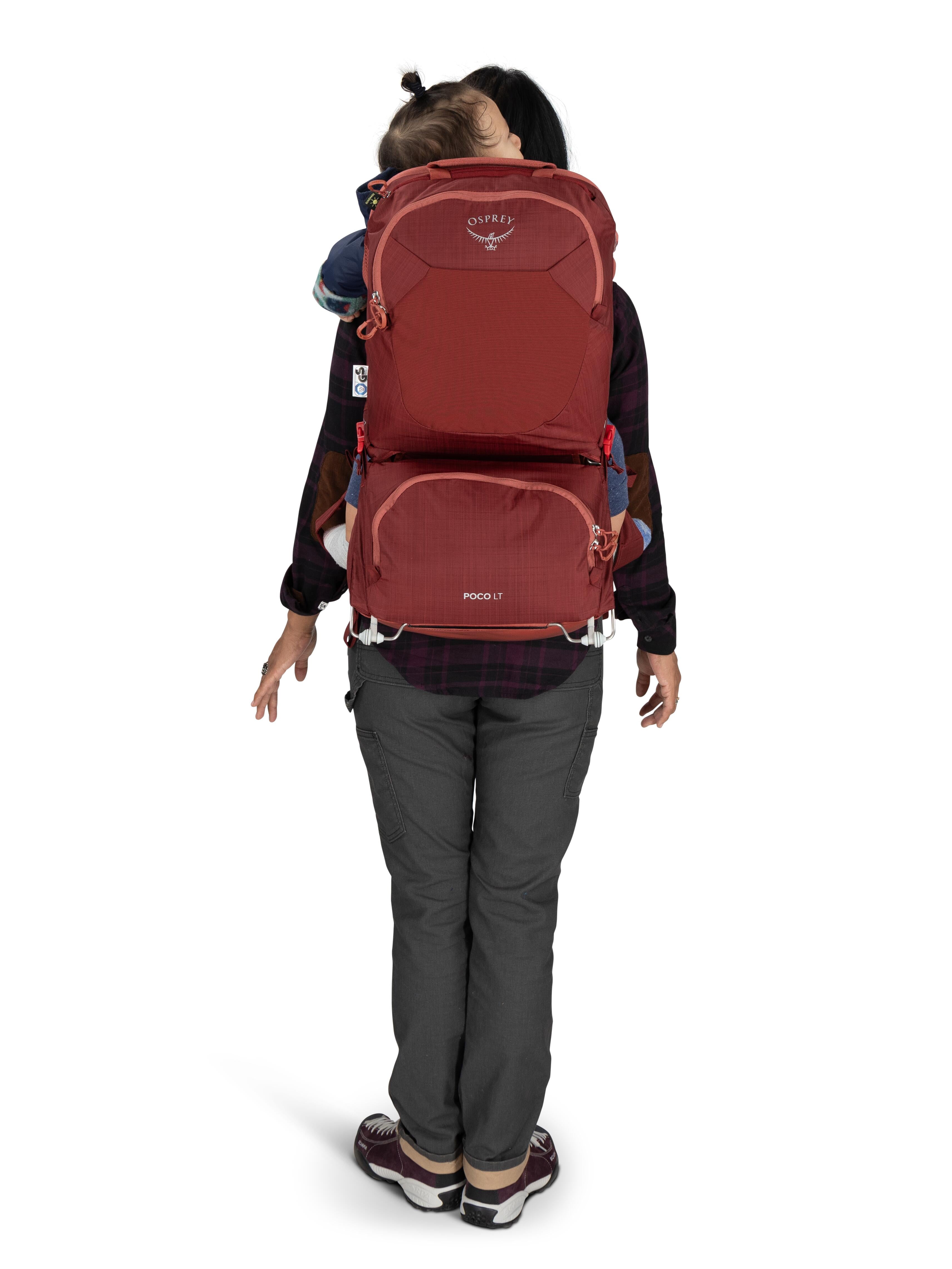 Osprey Poco LT Child Carrier Backpack - Lightweight & Comfortable Hiking Baby Carrier for Outdoor Adventures, Travel & Daily Use