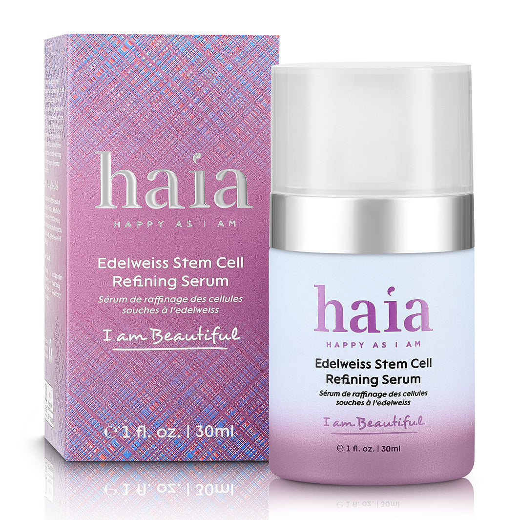 Edelweiss Stem Cell Refining Serum for Anti-Aging & Skin Rejuvenation - Brightening Face Serum with Natural Ingredients for Youthful Glow | Perfect for Daily Skincare Routine & Nighttime Regimen