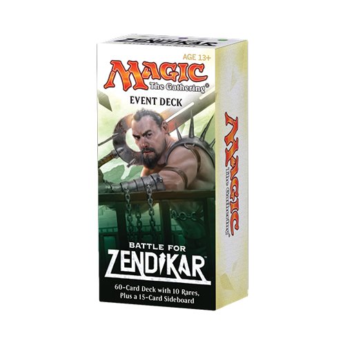 Magic the Gathering MTG Battle for Zendikar Event Deck with 10 Rare Cards - Perfect for Tournaments, Game Nights & Collectors