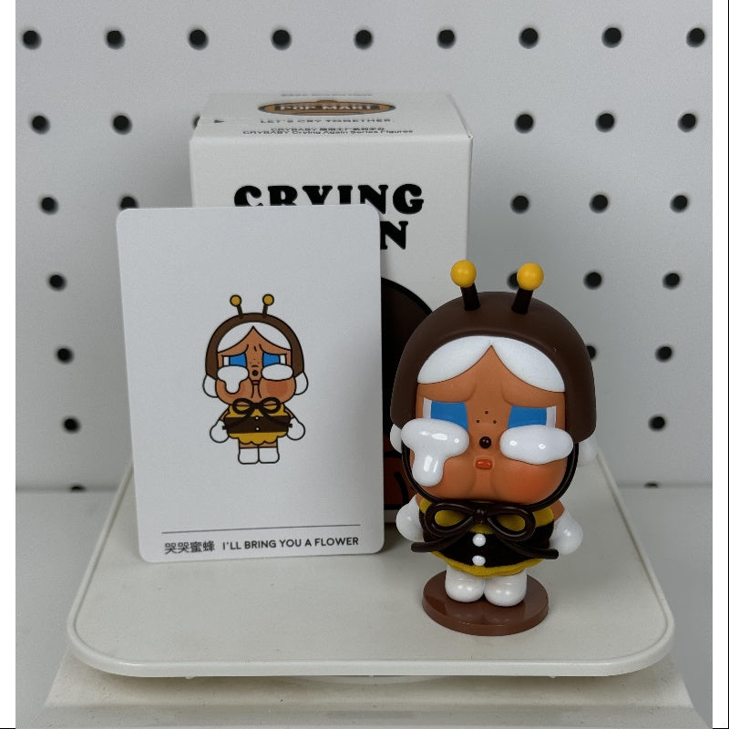 Crybaby Crying Again Series - I'll Bring You A Flower - Kawaii Japanese Anime Figure Collectible - Perfect for Anime Fans & Gift Giving
