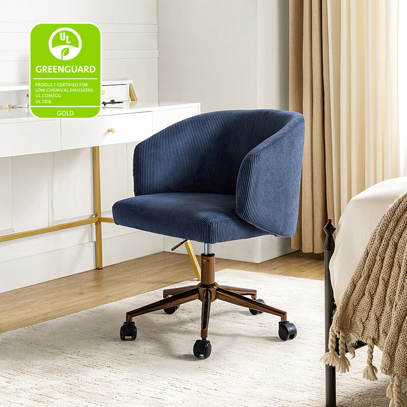 Paolo Task Accent Chair - Modern Home Office Chair with Ergonomic Design for Comfortable Working & Studying | Perfect for Small Spaces, Living Rooms & Reading Nooks