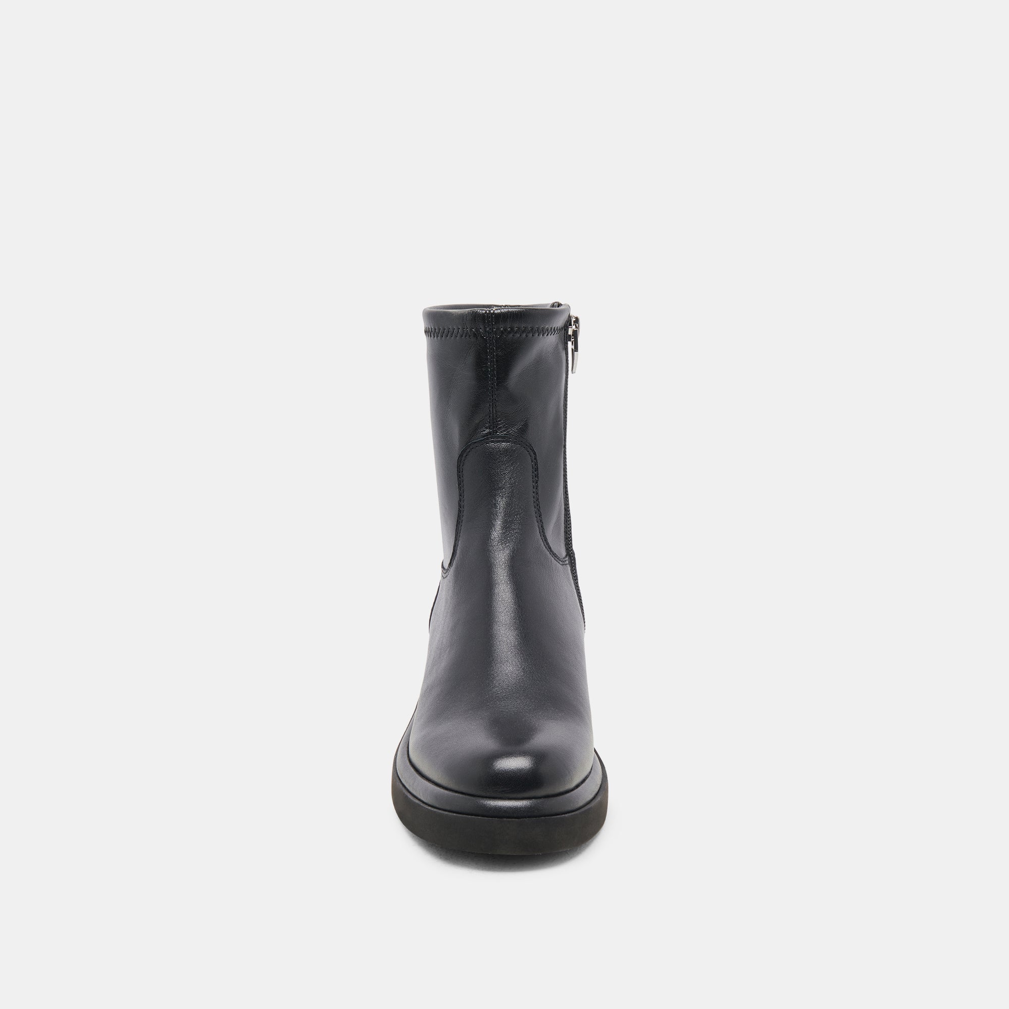 SIMAYA H2O Waterproof Leather Boots for Men & Women - Black Rain Boots for Outdoor, Hiking & Work - Slip Resistant Comfortable Rubber Sole