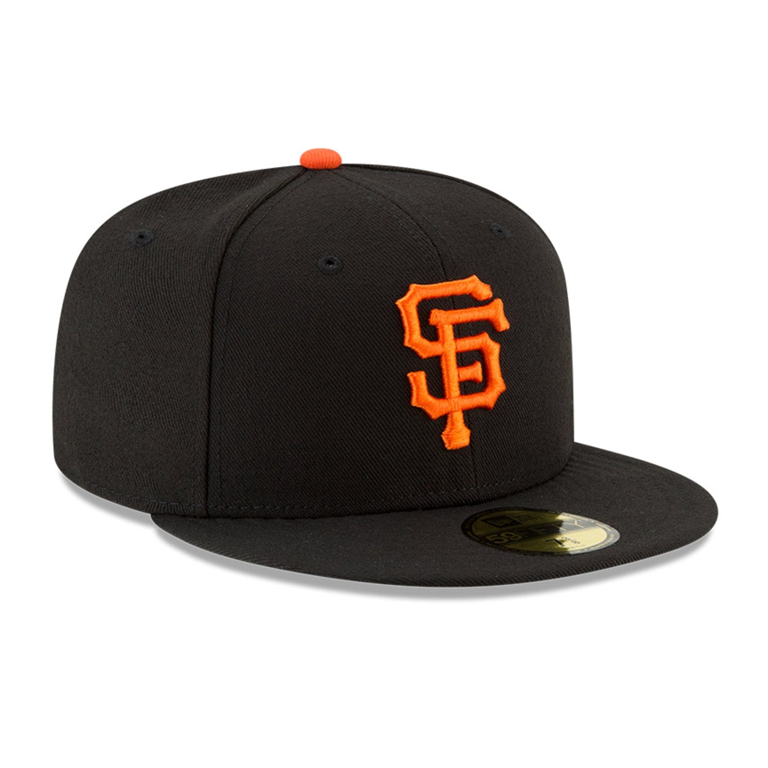 New Era 59Fifty Authentic MLB Baseball Cap - San Francisco Giants Official Game Hat, Black - Perfect for Baseball Games, Streetwear & Sports Fans