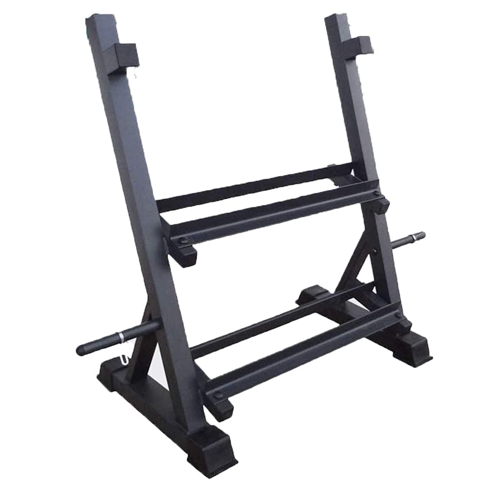 2-Tier Dumbbell Rack - Heavy Duty Dumbbell Storage Stand for Home Gym & Commercial Use | Organize Dumbbells for Strength Training, Weight Lifting & Fitness Workouts | Perfect for Garage, Basement & Personal Training Spaces