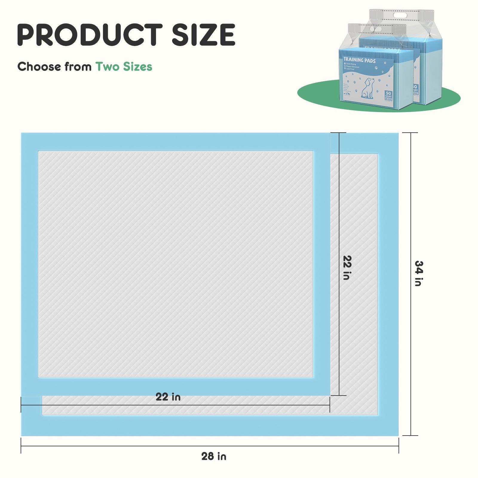 Premium Disposable Dog Training Pads - 22