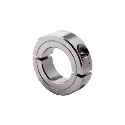 2C-237-A 2C-Series Aluminum Two-Piece Clamping Collar (5-Pack) - Perfect for Shaft Mounting, Power Transmission & Industrial Machinery Applications