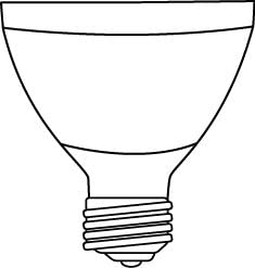 Technical Precision PAR30 LED Bulb - 10W, 950 Lumens, Warm White (2700K), E26 Base - Energy Efficient Replacement for Halogen & Incandescent Bulbs - Perfect for Recessed Lighting, Track Lights & Home Décor