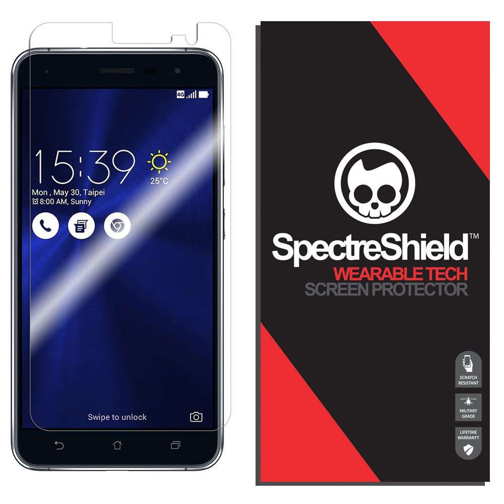 **ASUS Zenfone 3 Screen Protector (2016 Model) – Spectre Shield Flexible TPU Film, Full Coverage, Case Friendly, Anti-Scratch & Bubble-Free – Perfect for Gaming, Work & Everyday Use**