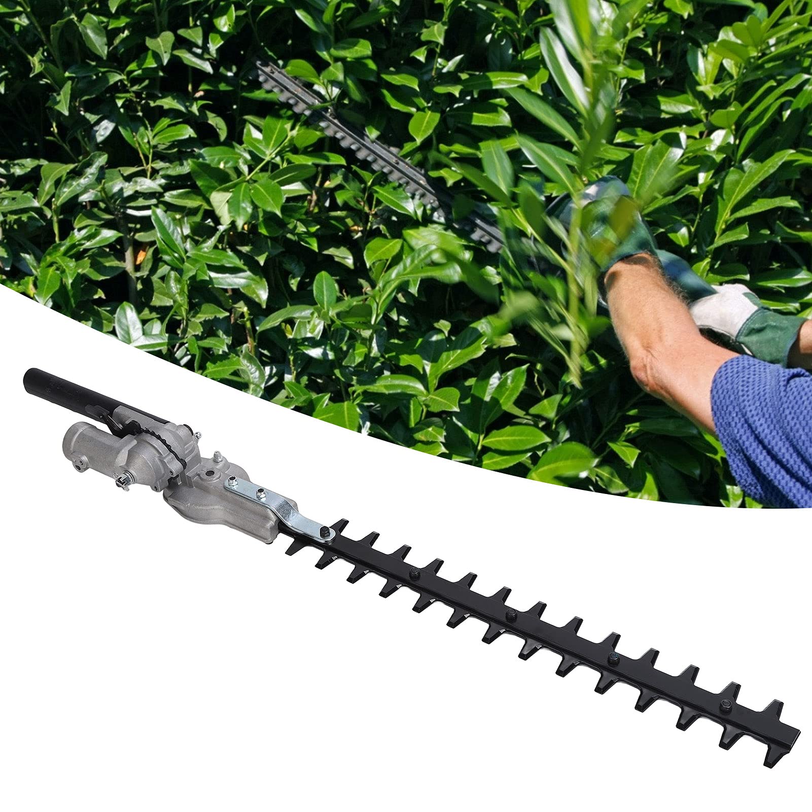 26mm Hedge Trimmer Attachment Replacement Parts for Brush Cutters - Compatible with Garden Trimmers & Landscaping Tools | Perfect for Lawn Care, Hedge Trimming & Yard Maintenance