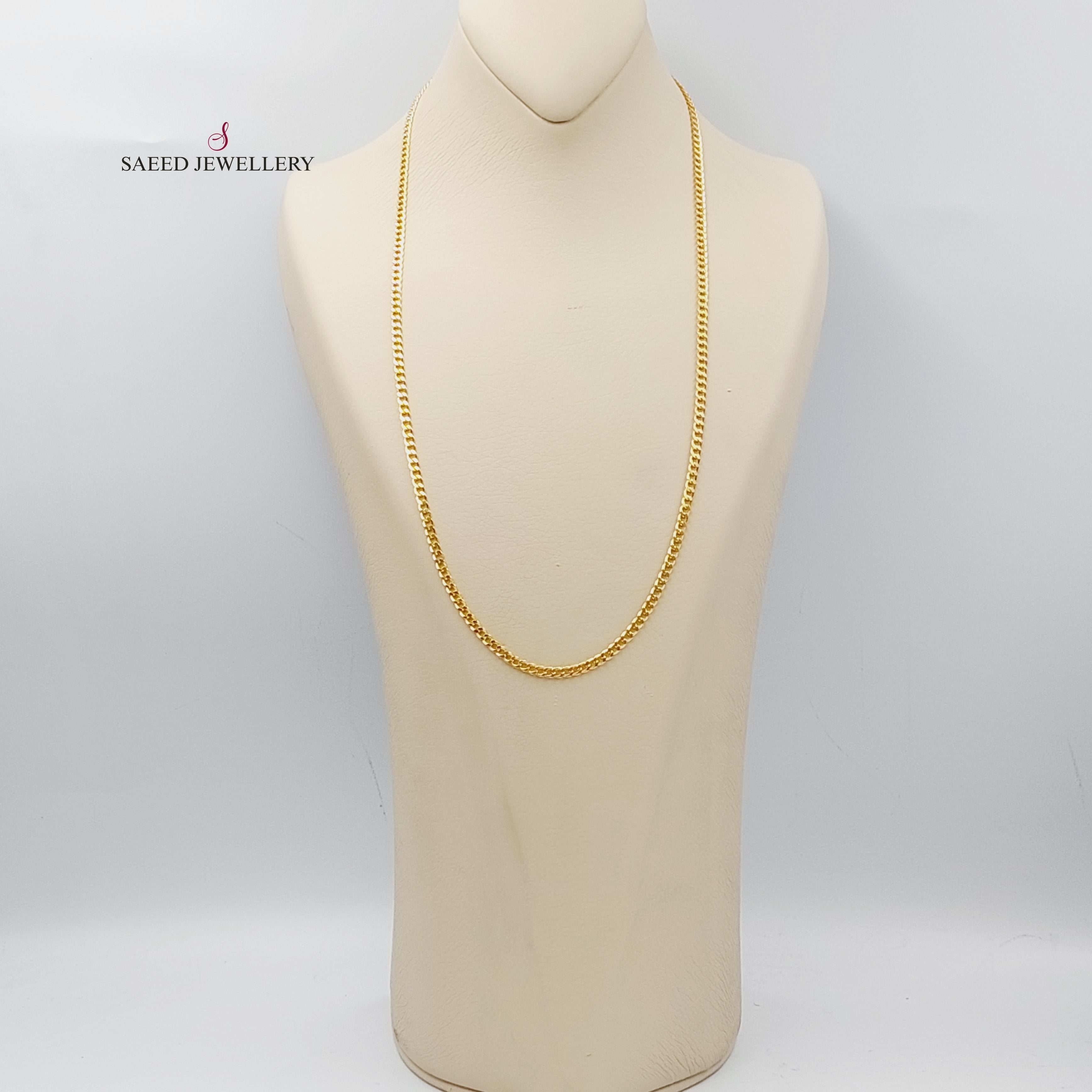 60cm Medium Thickness Chain Necklace for Women - Stainless Steel Jewelry for Everyday Wear, Layering & Gift Giving
