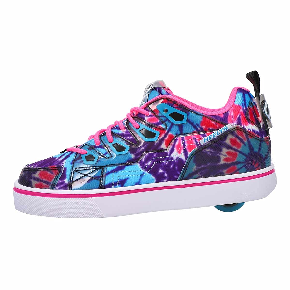 HEELYS Youth Kids Tracer Wheels Skate Sneaker Shoes - Light Up Wheels for Boys & Girls - Perfect for School, Play & Outdoor Activities