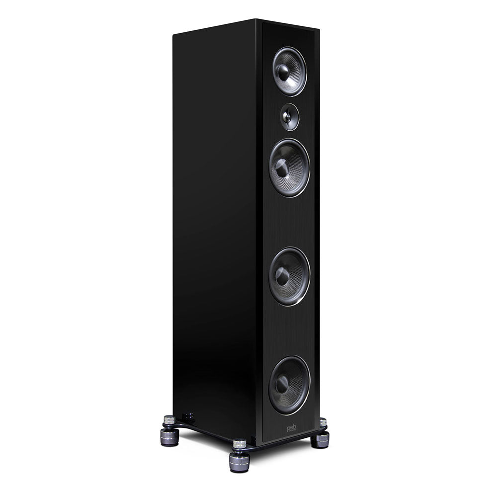 PSB Synchrony T600 Tower Speakers (Pair) - High-End Floor Standing Speakers for Home Theater & Audiophile Music Listening - Perfect for Living Room, Home Theater & Stereo Setup
