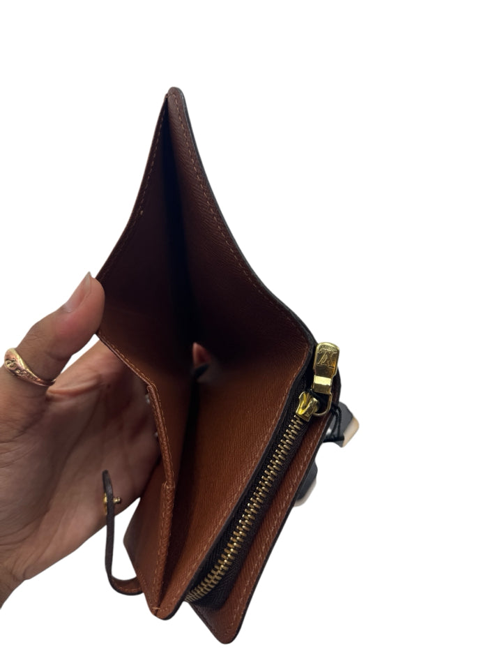 Louis Vuitton Zippy Monogram Compact Wallet for Women - Genuine Leather Zip Around Coin Purse & Credit Card Holder | Perfect for Everyday Use, Travel & Gift Giving