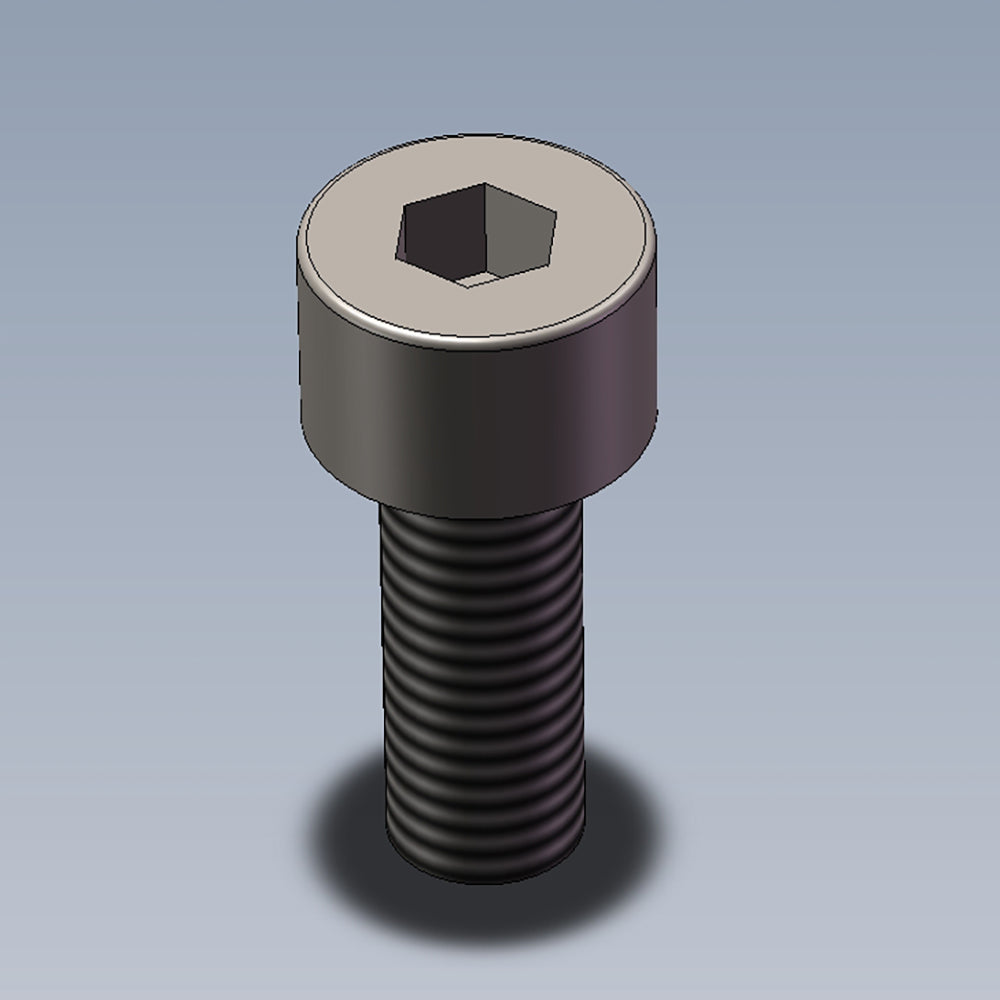 Stainless Steel M4x10mm Hex Socket Head Cap Screw - MM493C 38 Inner Hex Bolt for Furniture, Machinery & DIY Projects