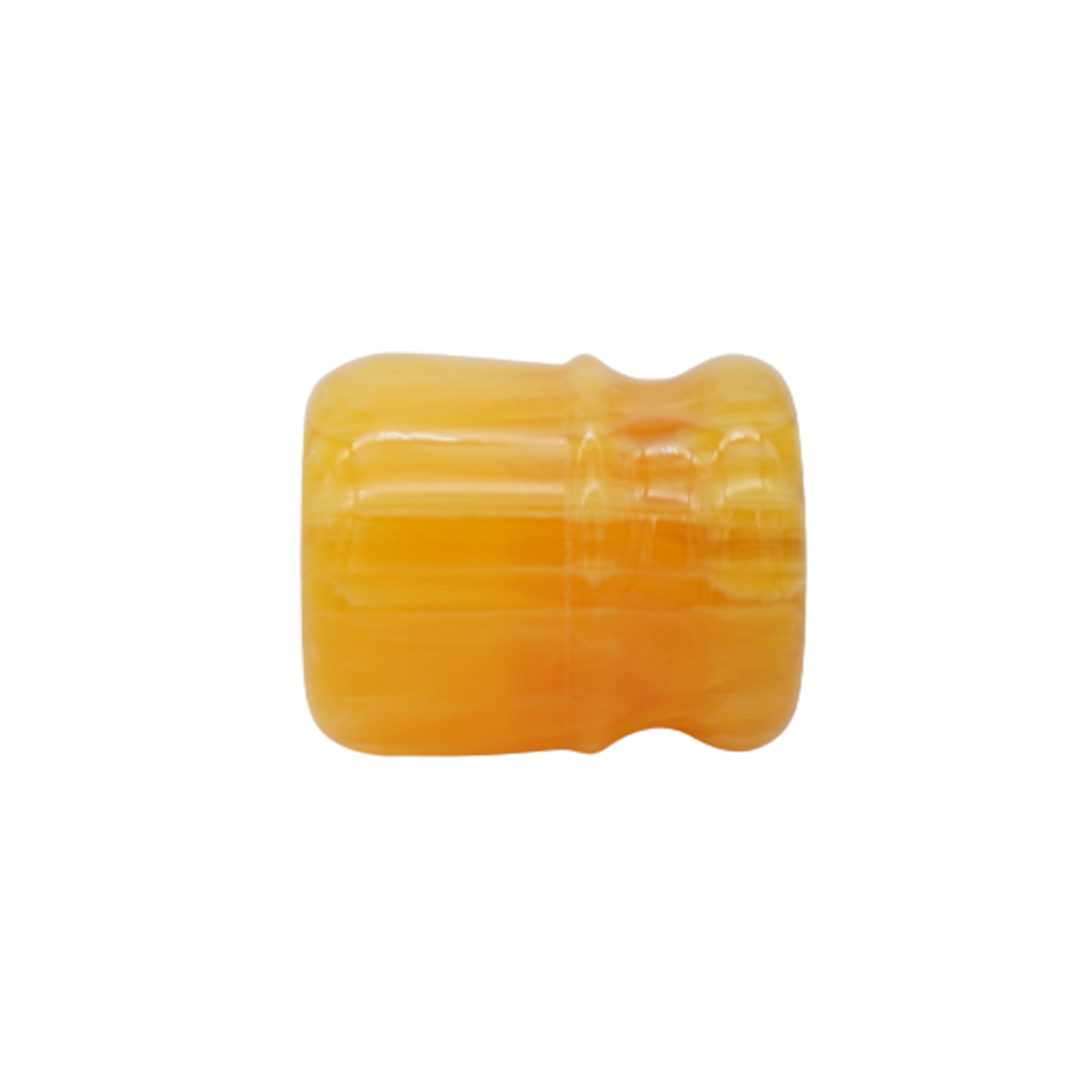 Premium Amber Handcrafted Shaving Brush Handle - Fits 24mm & 26mm Knots - Perfect for Wet Shaving & Grooming Gifts for Men
