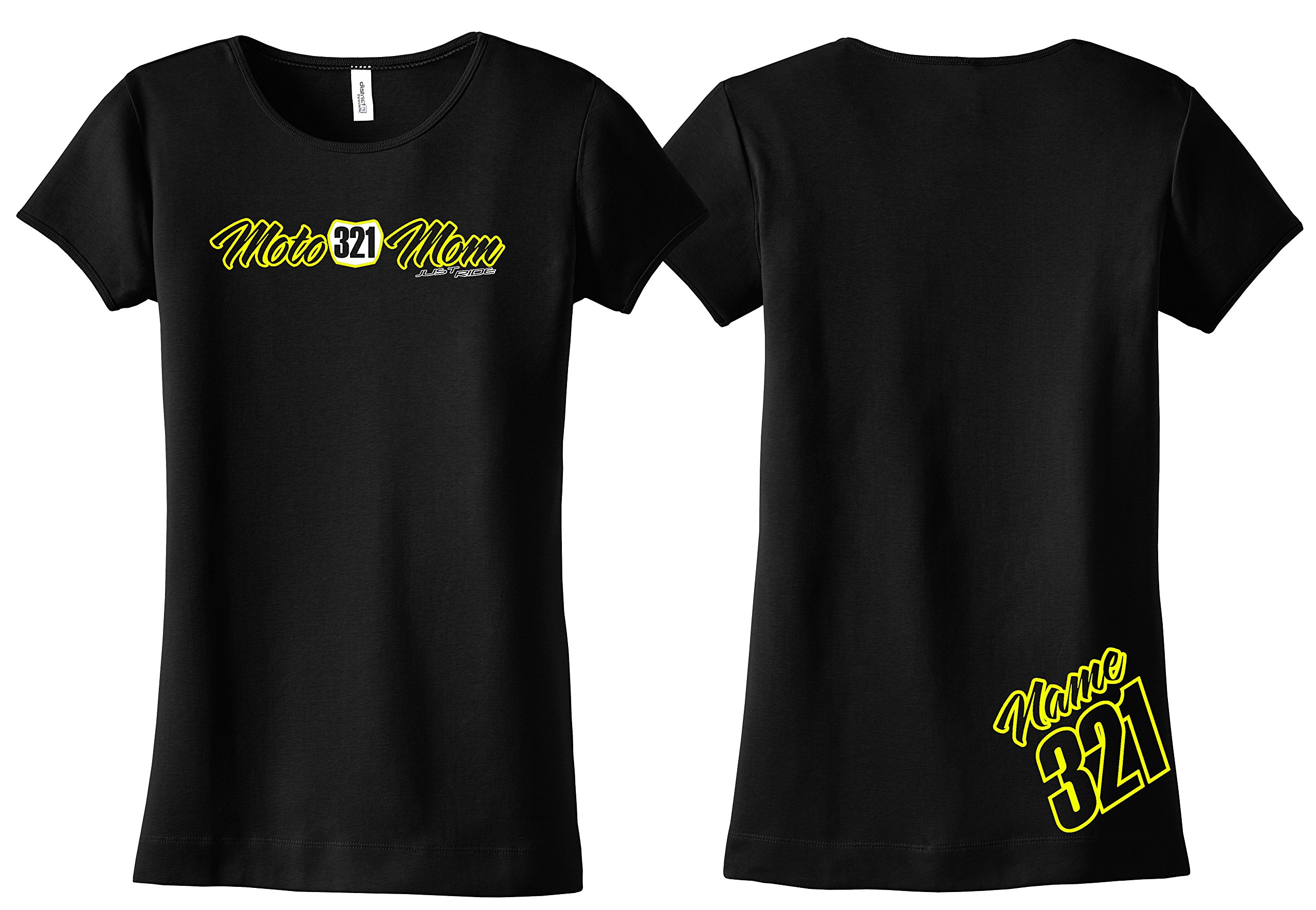 Custom Personalized Moto Mom Motocross Shirt - Unique Motorcycle Racing Gift for Women - Perfect for Races, Bike Shows & Riding Events