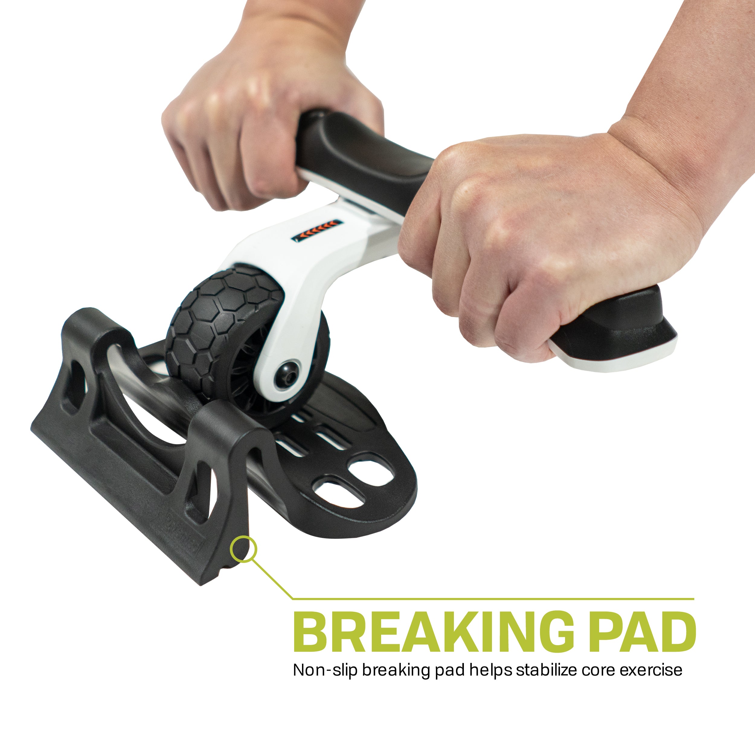 PRCTZ Ab Wheel with Rotating Handle - Core Strengthener for Home Gym Workouts | Perfect for Abs, Back & Full Body Training | Compact Fitness Equipment for Men & Women