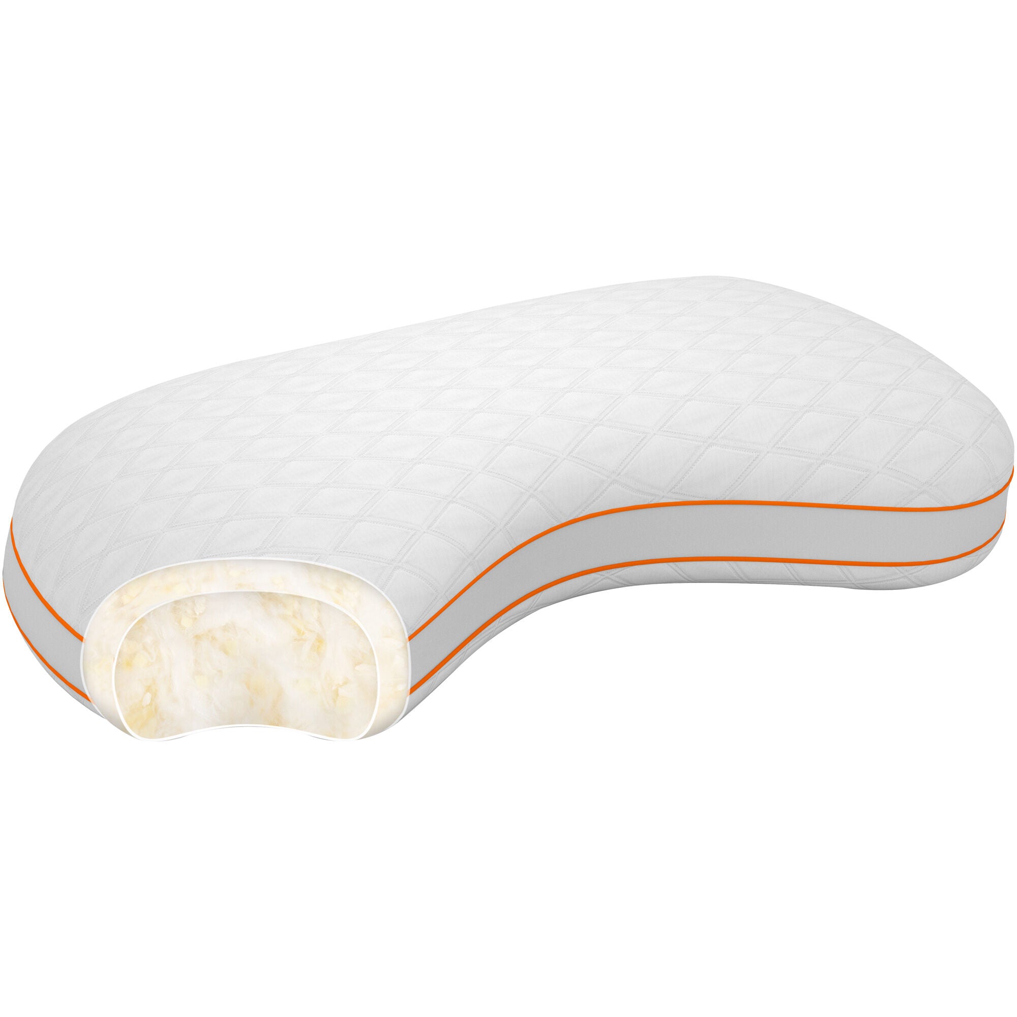 RZ Cloud Pillow - Ultra Soft Memory Foam Pillow for Neck Pain Relief & Side Sleepers - Perfect for Home, Travel & Office Use