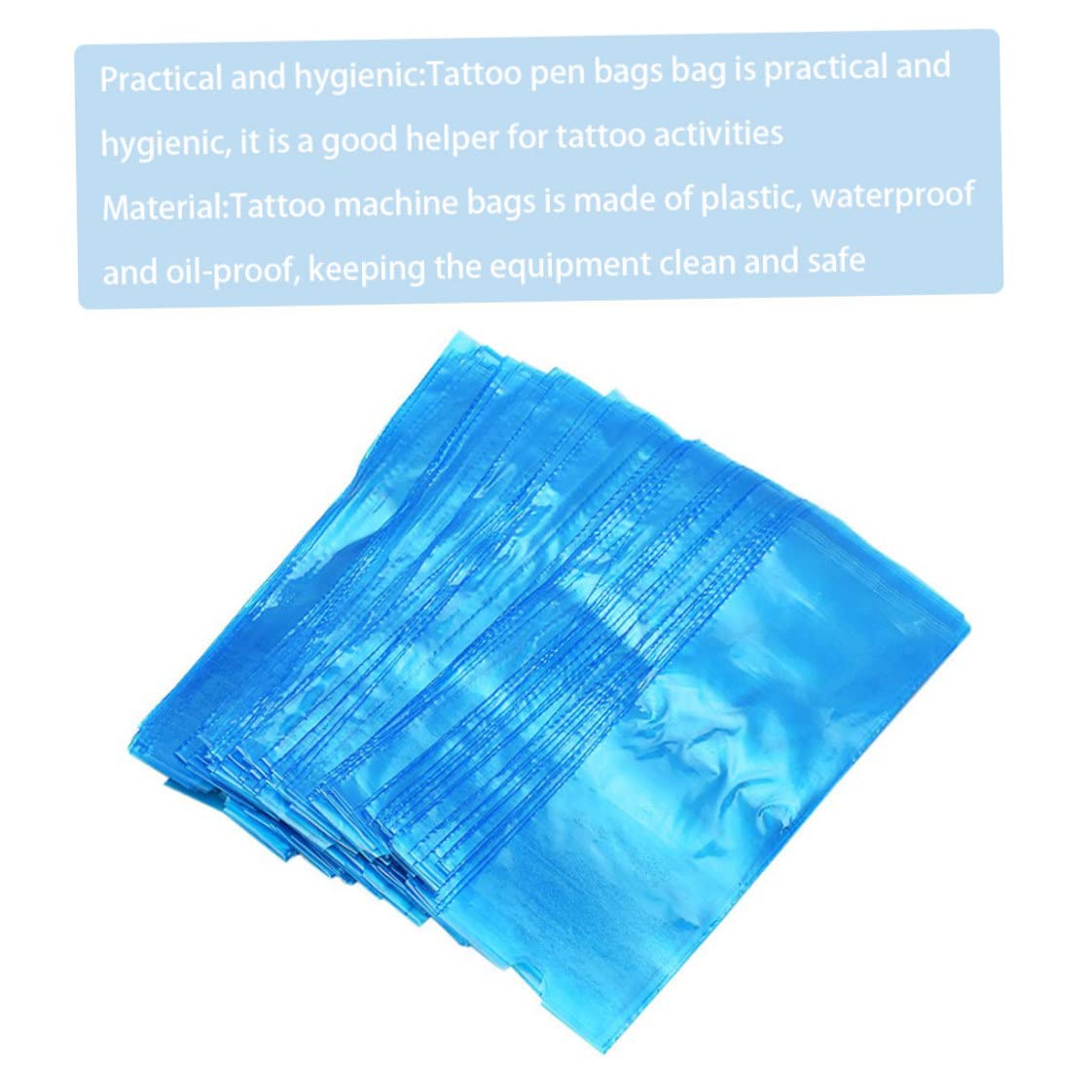 Disposable Tattoo Machine Protective Bags - 200PCS Professional Tattoo Pen & Clip Cord Covers for Safe & Hygienic Tattooing - Ideal for Tattoo Artists, Studios & Home Use