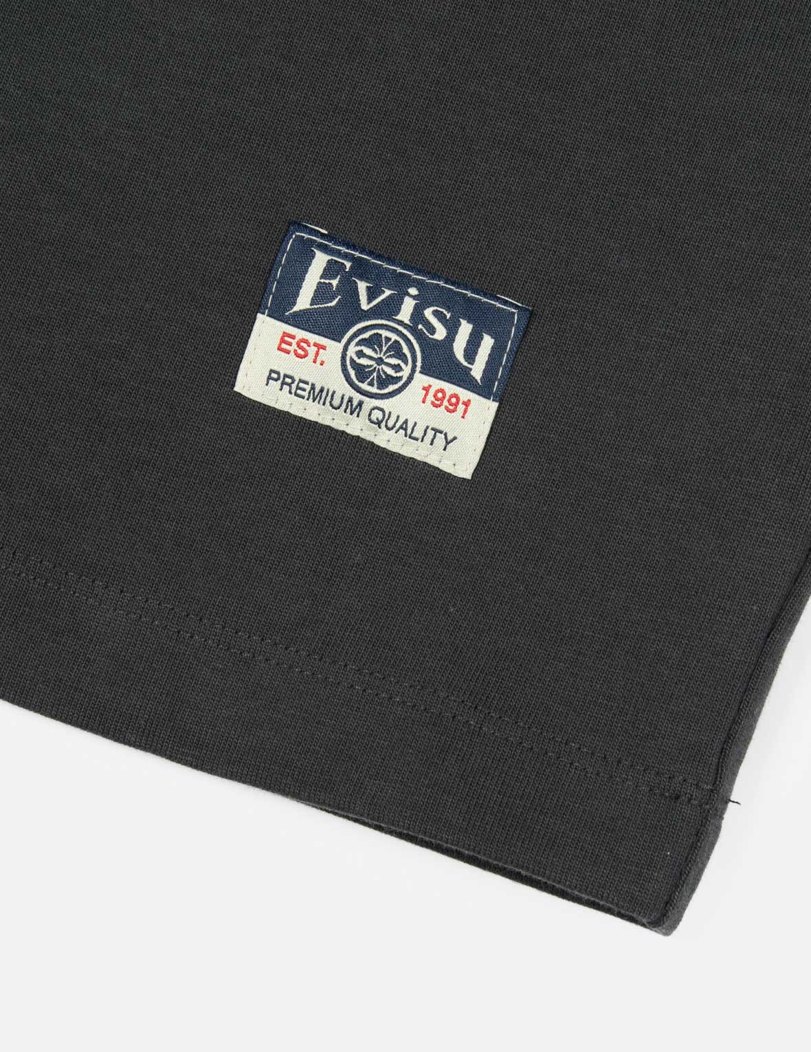 Custom Logo Embroidery T-Shirt with Seagull & Carp Print - Relaxed Fit for Men & Women - Perfect for Casual Wear, Beach Outings & Outdoor Activities