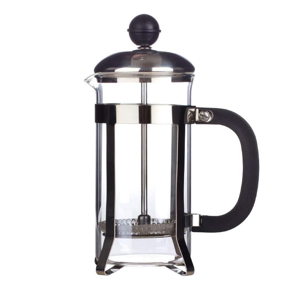 Premium Stainless Steel French Press Coffee Maker with Borosilicate Glass - 34oz for Tea & Coffee Brewing - Ideal for Home, Office & Camping Use (Multicolor, One Size)