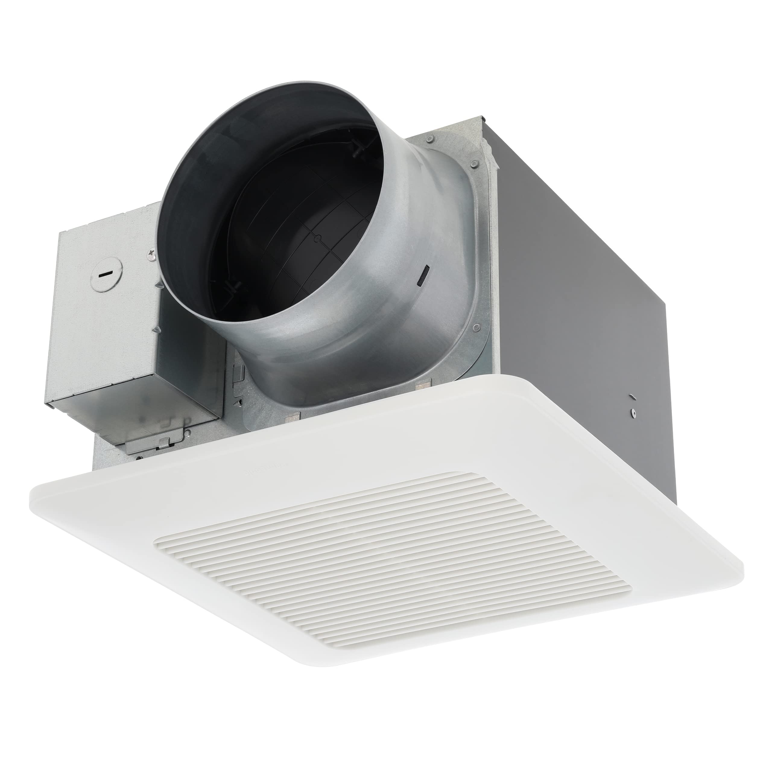 Panasonic FV-1115VQ1 WhisperCeiling DC Ceiling Fan - Ultra Quiet, Energy Efficient Bathroom Exhaust Fan with Humidity Sensor - Perfect for Bathrooms, Kitchens & Laundry Rooms